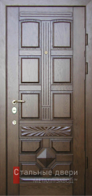 Стальная дверь Парадная дверь №368 с отделкой Массив дуба