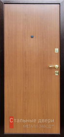 Стальная дверь Порошок №1 с отделкой Ламинат