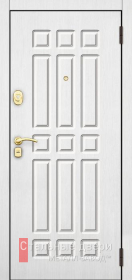 Стальная дверь МДФ №60 с отделкой МДФ ПВХ