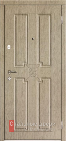 Стальная дверь МДФ №217 с отделкой МДФ ПВХ