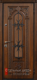 Двери с ковкой - фото