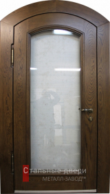 Стальная дверь Парадная дверь №65 с отделкой Массив дуба