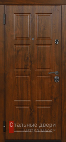 Стальная дверь Непромерзаемая дверь с 3-я контурами уплотнения №54 с отделкой МДФ ПВХ