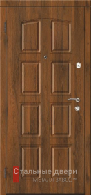 Стальная дверь МДФ №523 с отделкой МДФ ПВХ