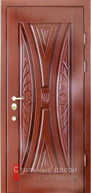 Стальная дверь МДФ №41 с отделкой МДФ ПВХ