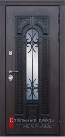 Стальная дверь Парадная дверь №387 с отделкой Массив дуба