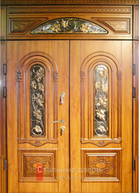 Стальная дверь Парадная дверь №86 с отделкой Массив дуба