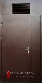 Стальная дверь Дверь в котельную №17 с отделкой Нитроэмаль