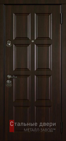 Стальная дверь МДФ №3 с отделкой МДФ ПВХ