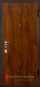 Стальная дверь Ламинат №38 с отделкой Ламинат