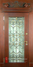 Стальная дверь Парадная дверь №9 с отделкой Массив дуба