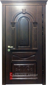 Стальная дверь Парадная дверь №68 с отделкой Массив дуба