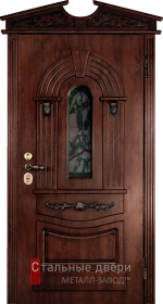 Стальная дверь Парадная дверь №392 с отделкой Массив дуба