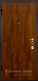 Стальная дверь Ламинат №2 с отделкой Ламинат