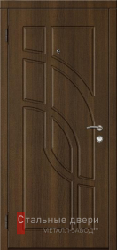 Стальная дверь МДФ №347 с отделкой МДФ ПВХ